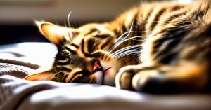 Jak uspokoić kota w nocy? Spokojny sen dla Ciebie i pupila!