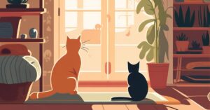 Dwa koty w domu agresja: Jak zapobiec i zaradzić?