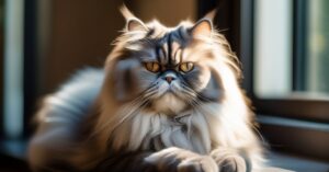 Kot perski: Królewski urok i aksamitne futro.