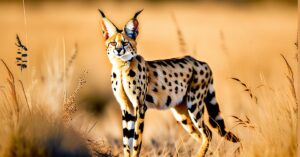 Serwal sawannowy: Drapieżnik afrykańskiej sawanny, perfekcyjny łowca!