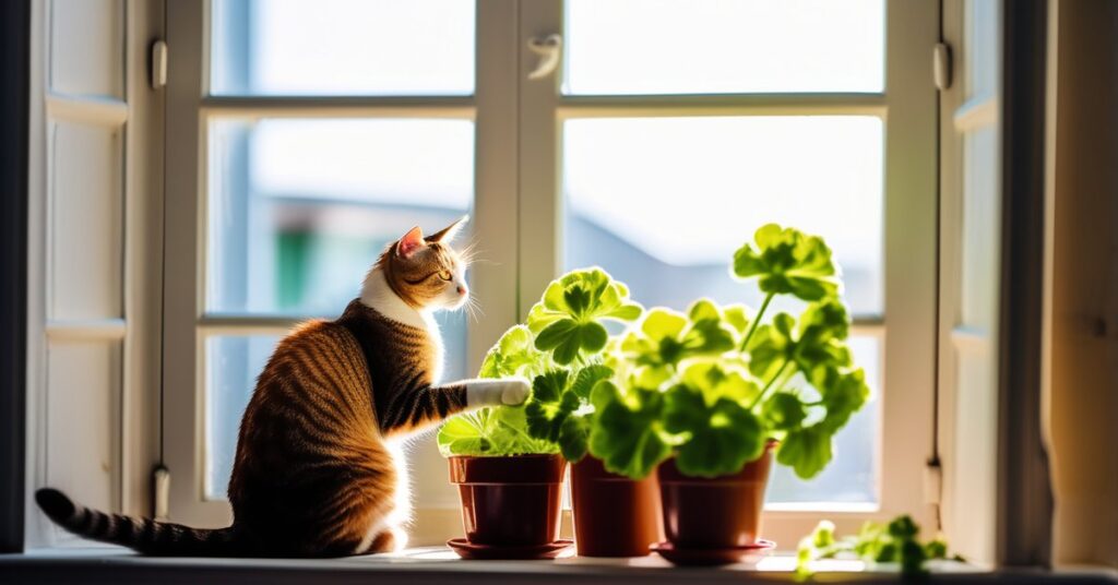 Czy geranium jest trujące? Toksyczność pelargonii na parapecie.