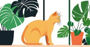 Czy monstera jest trująca dla kota? Toksyczne rośliny w Twoim domu
