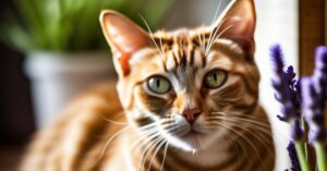 Czy lawenda jest trująca dla kota? Bezpieczne rośliny dla kotów.