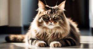 Kot wymiotuje pianą: kiedy należy się martwić?