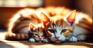 Ile kotów w miocie? Kotka rodzi do 6 kociąt!