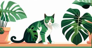Czy monstera jest trująca dla kota? Toksyczne rośliny w domu.