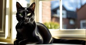 Czarny kot dachowiec: Tajemnice i urok domowego mruczka