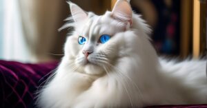 Białe koty puchate: Najbardziej puszyste rasy kotów na świecie!