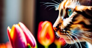Tulipany kot: Czy są bezpieczne dla Twojego pupila?