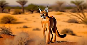 Karakal stepowy: Drapieżnik, który może być domowym pupilem