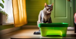 Zielona kupa u kota: Kiedy udać się do weterynarza?