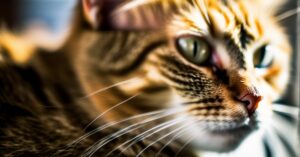 Kot mruży jedno oko: objaw, wydzielina, weterynarz i łzawiące oko u kota