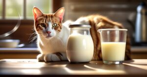 Czy kot może pić mleko bez laktozy? Mleko dla kota - laktoza.