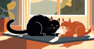 Dwa koty w domu agresja: dlaczego koty się biją?