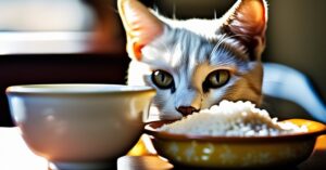 Czy koty mogą jeść ryż? Sprawdź, czy ryż dla kota to dobry pomysł.