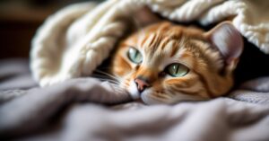 Ugniatanie przez kota: Co oznacza, gdy kot ugniata łapkami?