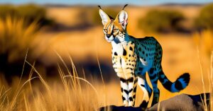 Serwal afrykański: Dziki pupil z sawanny.