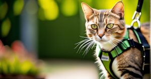 Kot na smyczy: Jak przyzwyczaić kota do spacerów i zabawy?