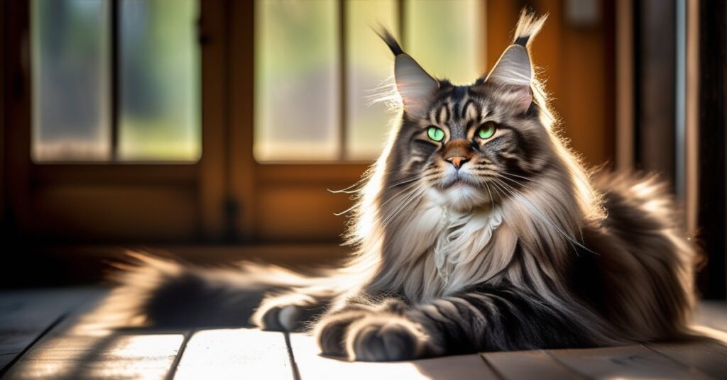 Maine Coon: Największy kot domowy – rasa, pielęgnacja i cena