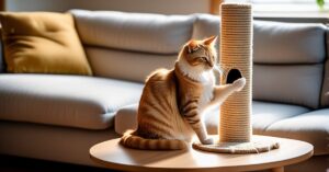 Kot drapie meble? Jak oduczyć kota drapania mebli zamiast drapaka