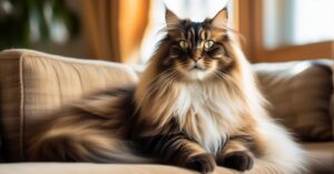 Kot cymric: odkryj uroki tej długowłosej rasy kota