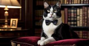 Kot tuxedo: Twój czarno-biały pingwinek w psim stylu