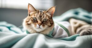 Ubranko dla kota po sterylizacji: pooperacyjny kaftanik dla zwierzęcia