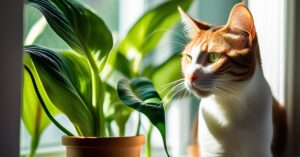 Czy skrzydłokwiat jest trujący dla kota? Bezpieczne rośliny dla Twojego pupila.