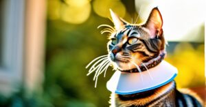 Jak zrobić kołnierz dla kota: skuteczna ochrona po zabiegu